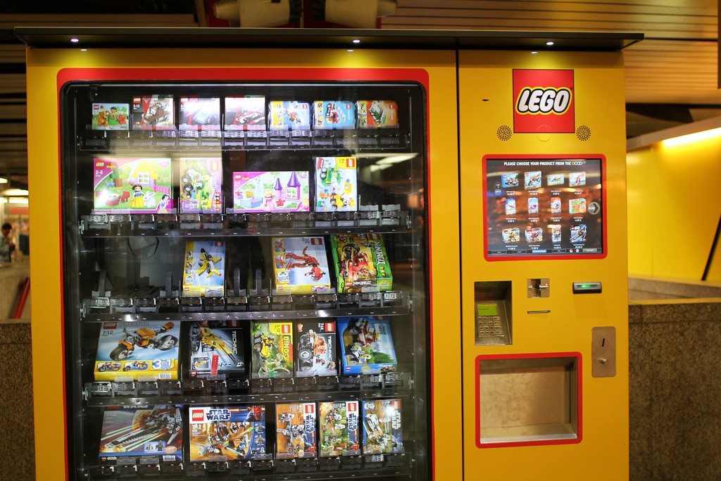 Lego vending machine for sale hot sale